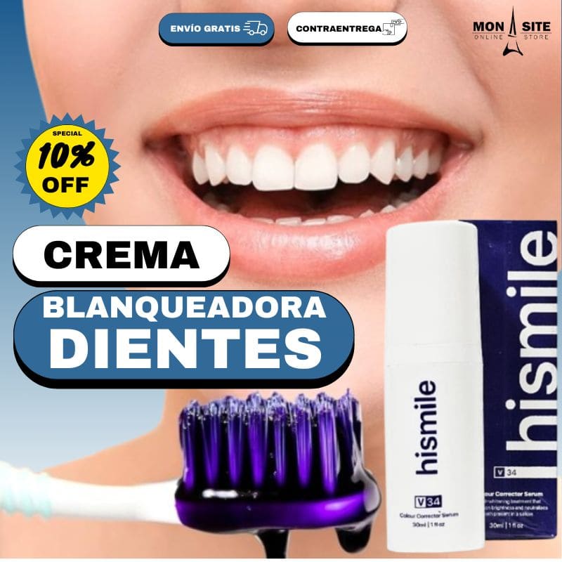 Crema Blanqueadora Hismile