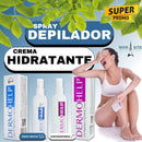 Spray Depilatorio + Crema Hidratante