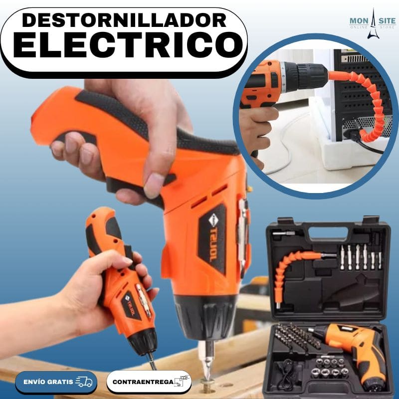 Destornillador Eléctrico Recargable