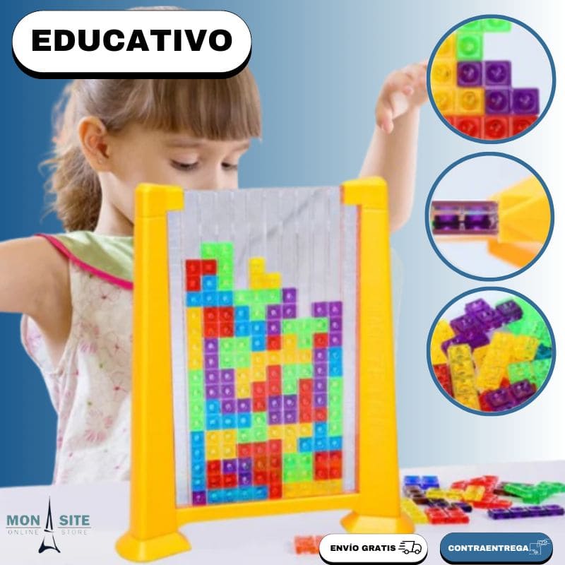 Juego de Tetris 3D