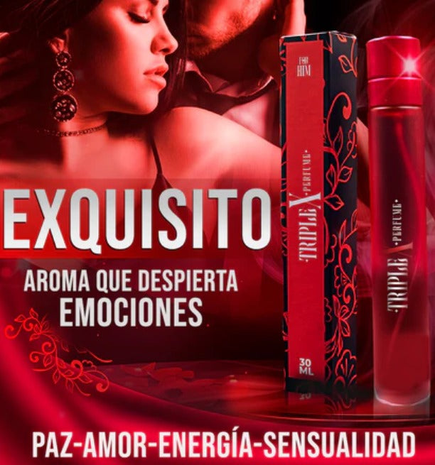 Perfume Feromonas Triple X Hombre