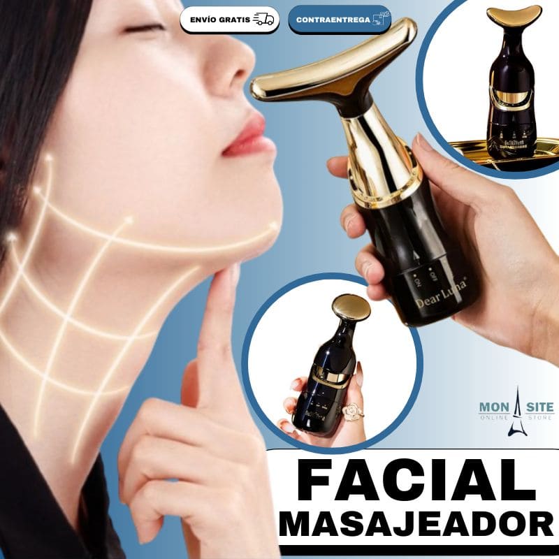 Masajeador Facial 3 en 1