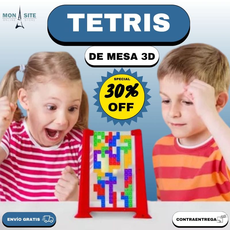 Juego de Tetris 3D