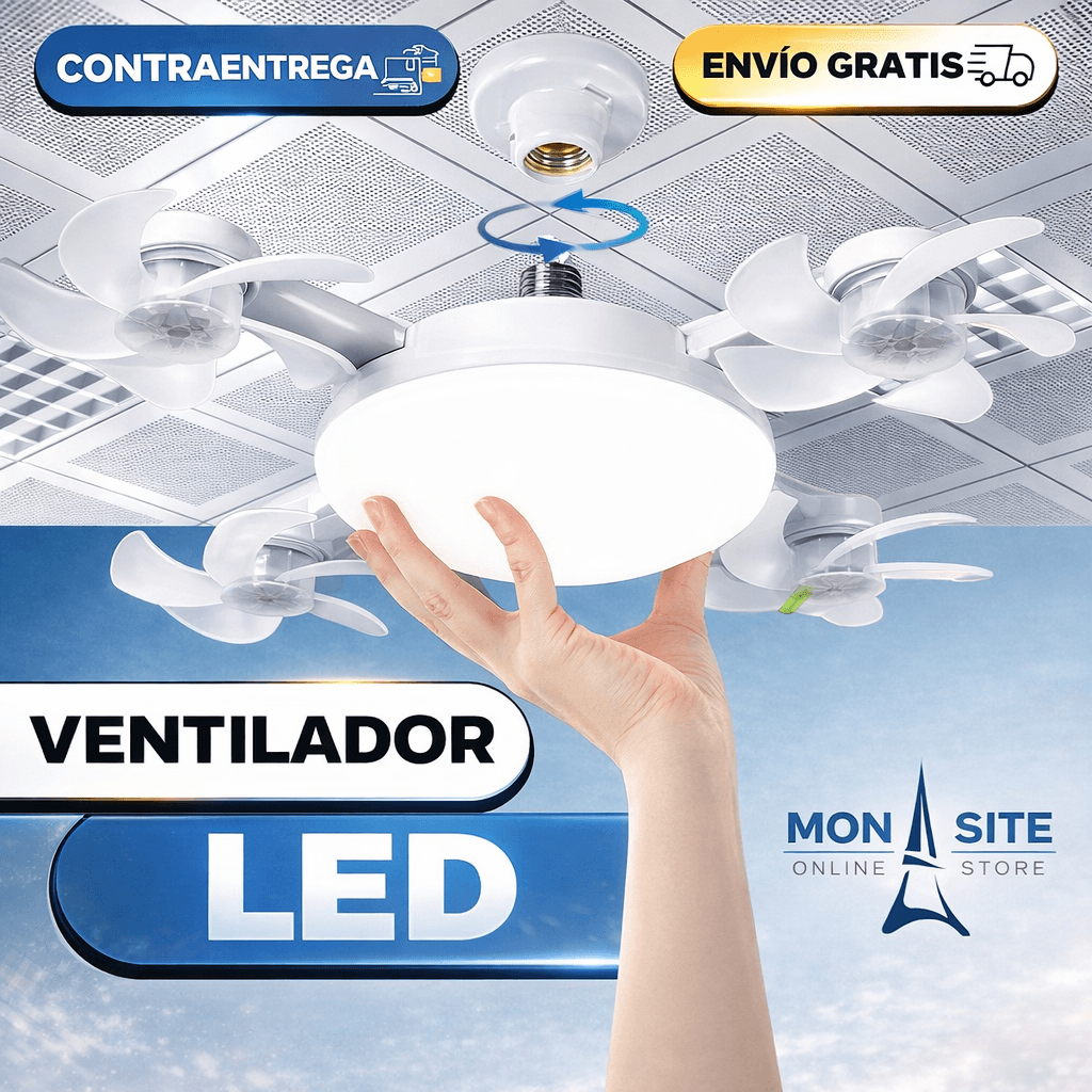 Ventilador Dron Fan Light