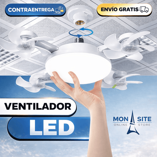Ventilador Dron Fan Light