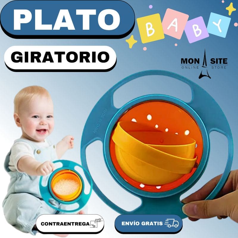 Plato Giratorio Antiderrames