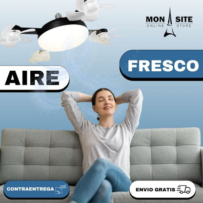 Ventilador Dron Fan Light