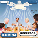 Ventilador Dron Fan Light + 🎁OBSEQUIO SORPRESA